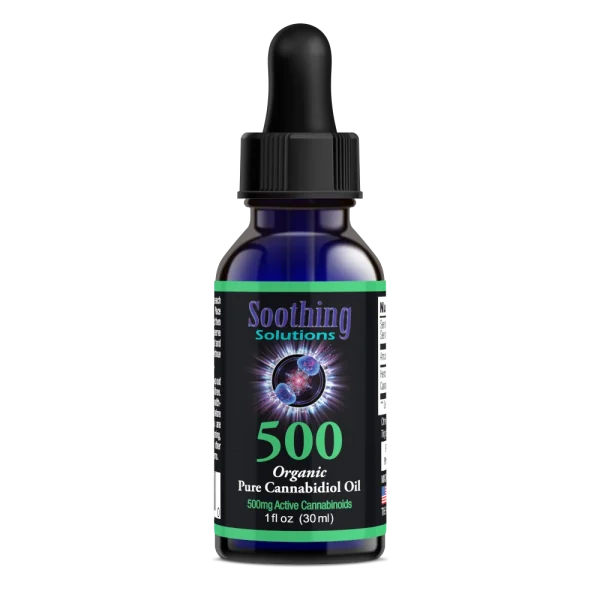 Soothing Solutions 500mg Pure CBD Tincture