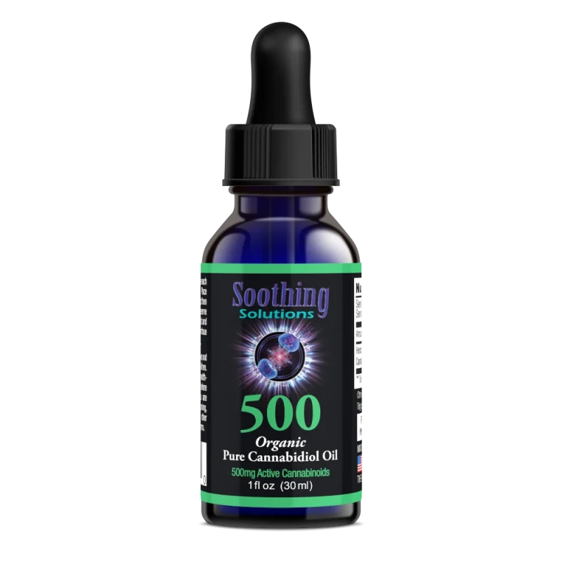 Soothing Solutions Pure CBD Tincture (500mg)