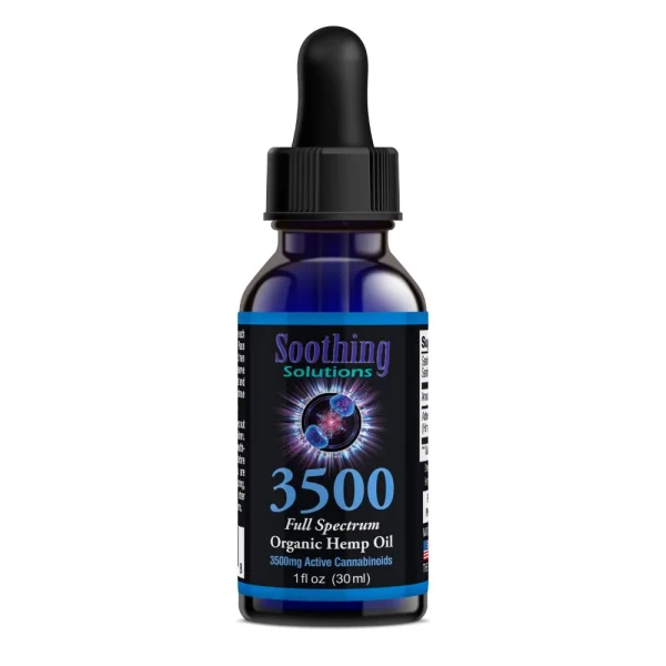 Soothing Solutions 3500MG FULL SPECTRUM CBD TINCTURE