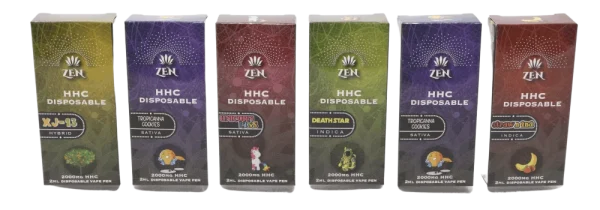 Zen 2ml HHC Disposable Vape