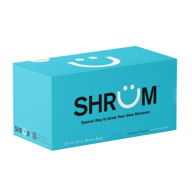 Shrüm™ All-In-One, Do It Yourself (DIY) Mushroom Grow Bag & Liquid Culture Kit