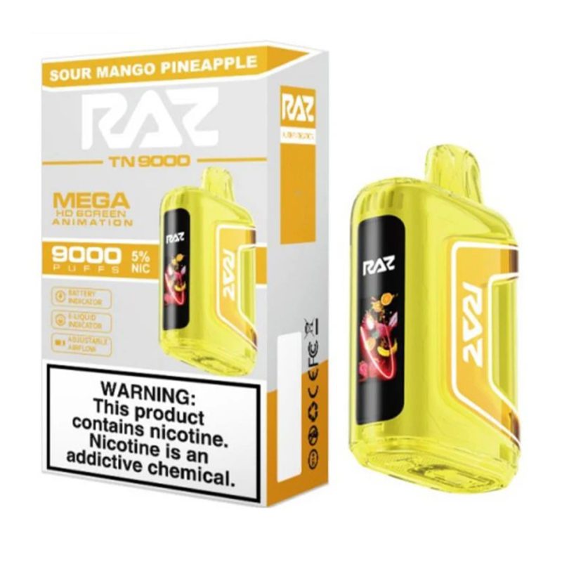 raz bars sour mango pineapple