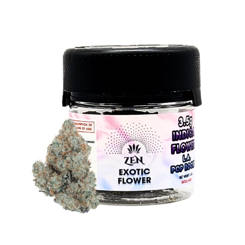 L.A. Pop Rocks THCA Flower — Indica (40.88% THCA)