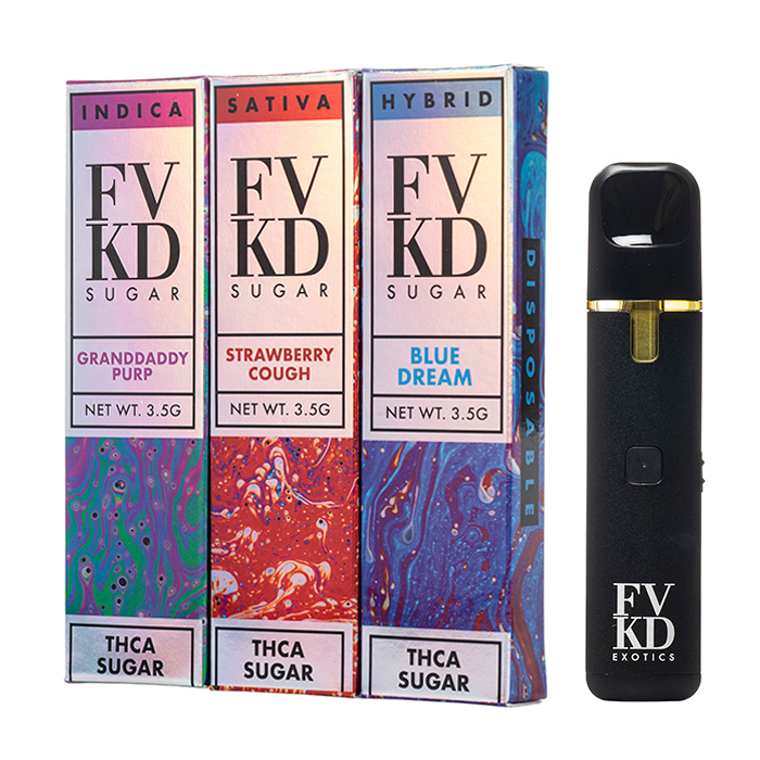 FVKD THCA Sugar Disposable Vape (3.5g)